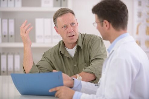 Often, the patient learns about the presence of chronic prostatitis only during a visit to the doctor.