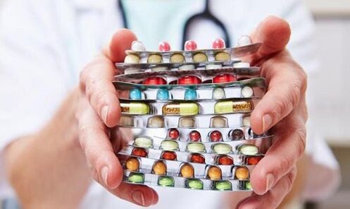 The traditional methods of treating prostatitis are complemented by taking medicines